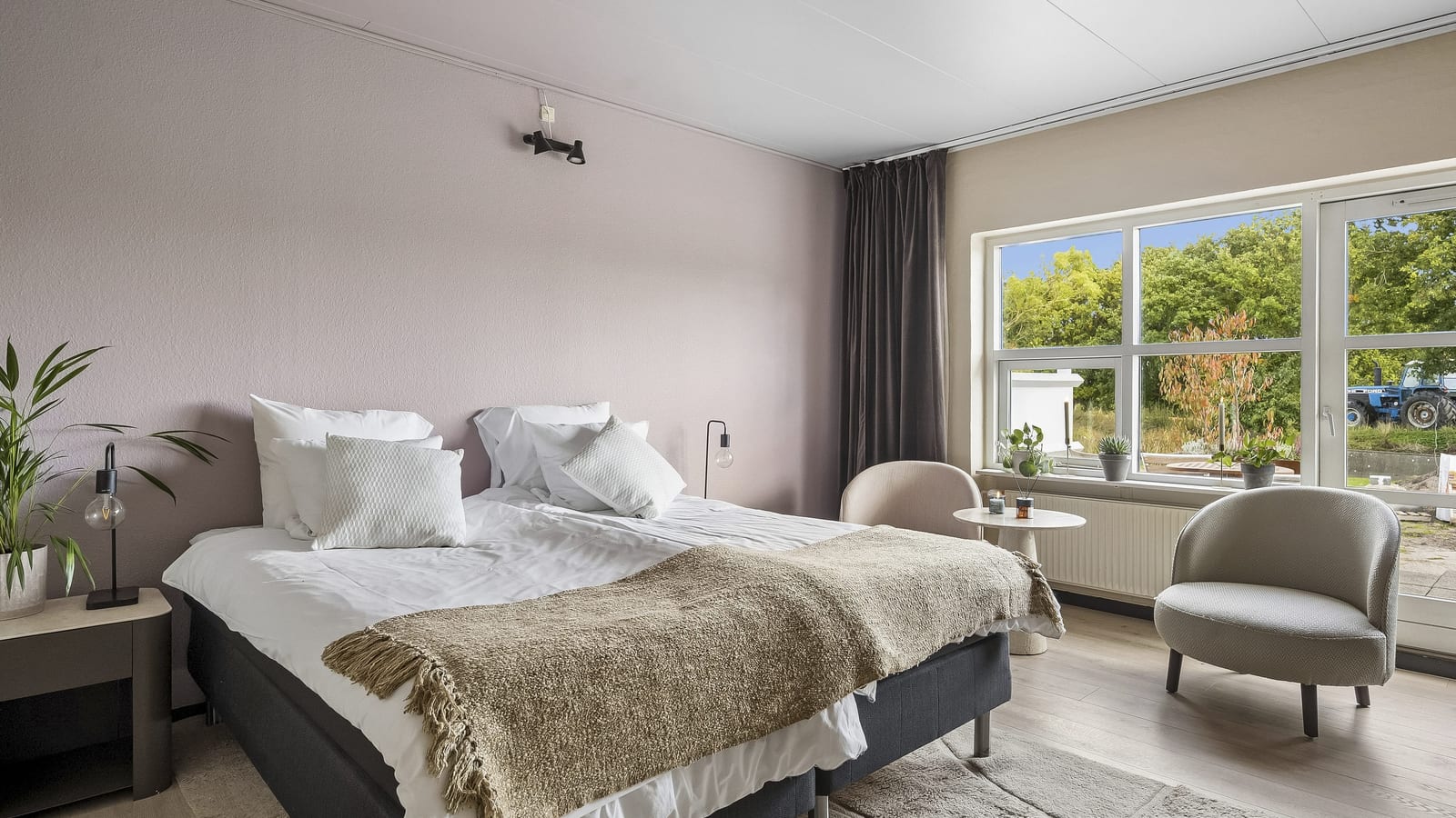 Familieværelse med terrasse